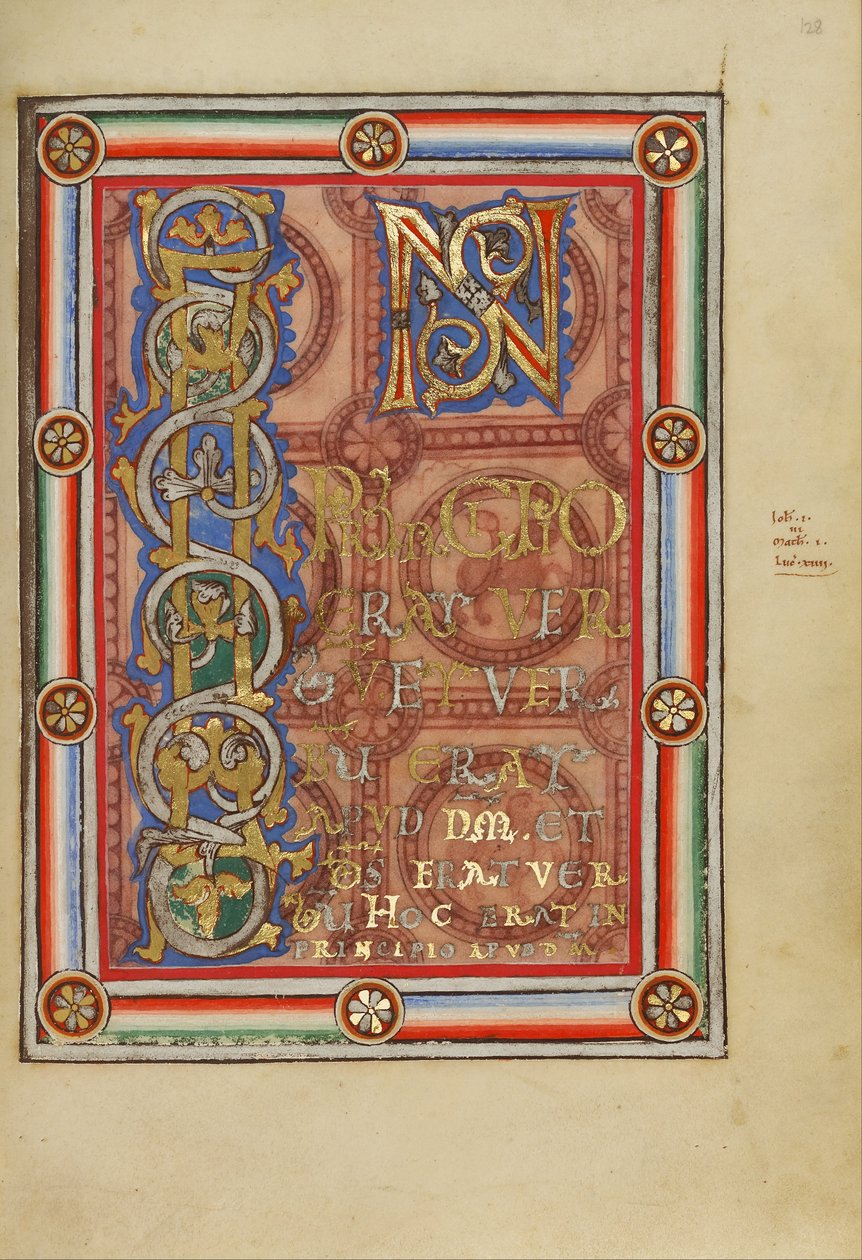Dekoreret Incipit Page (6853068) af Unbekannt Unbekannt