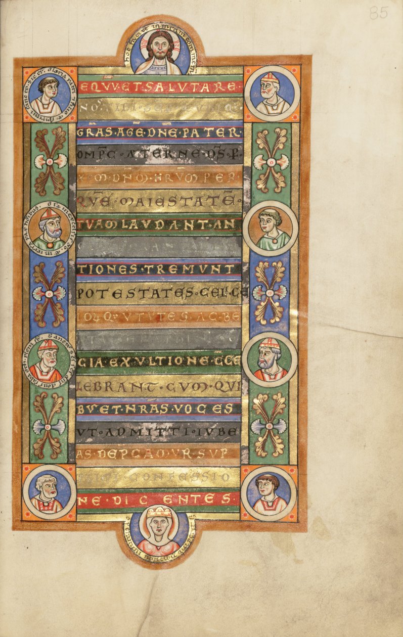 Dekoreret Incipit Page (6914062) af Unbekannt Unbekannt