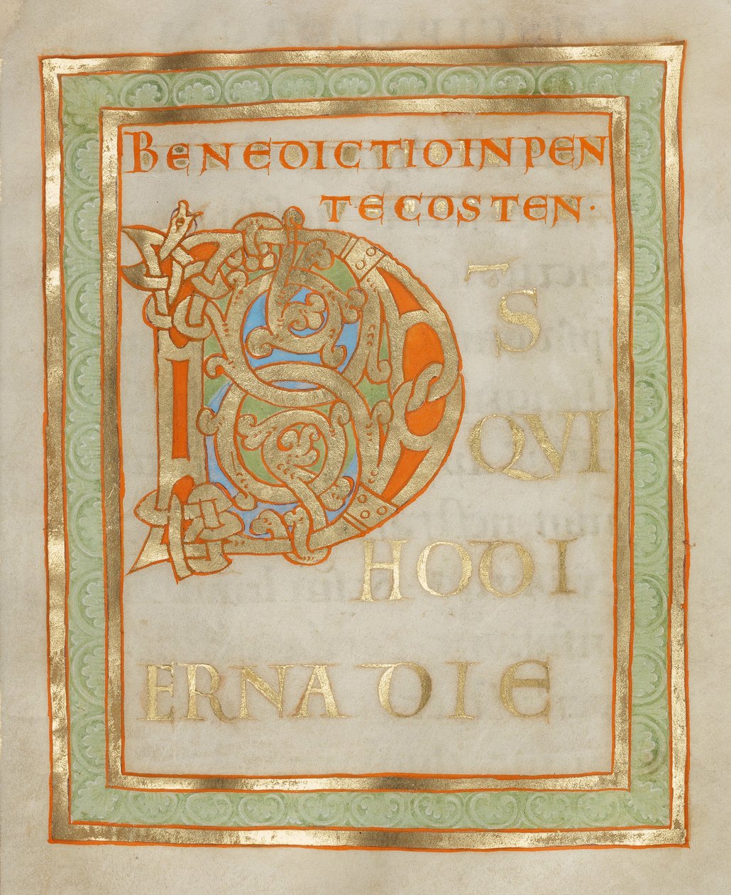 Dekoreret Incipit -side (MAGmPLg3cBLp7g) af Unbekannt Unbekannt