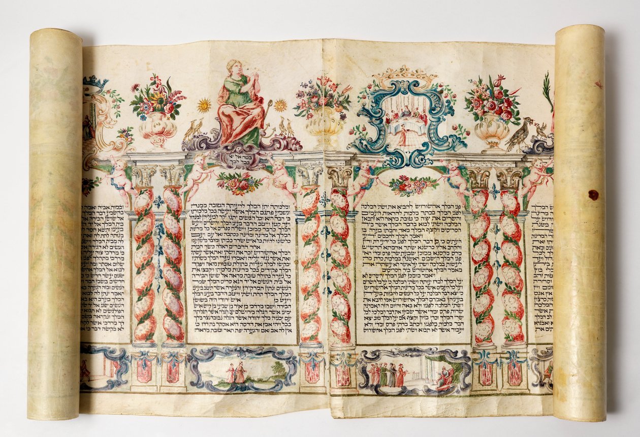 Esther Scroll af Unbekannt Unbekannt