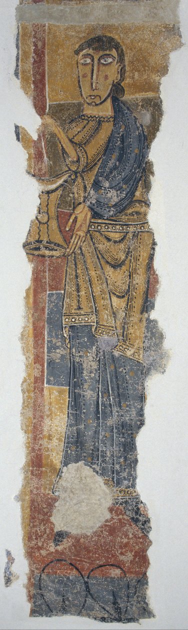 Figur med vase fra Santa Maria de Taüll af Unbekannt Unbekannt