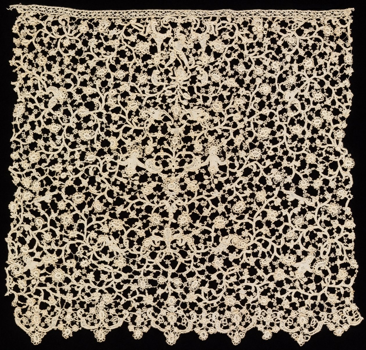 Flounce -fragment af Unbekannt Unbekannt