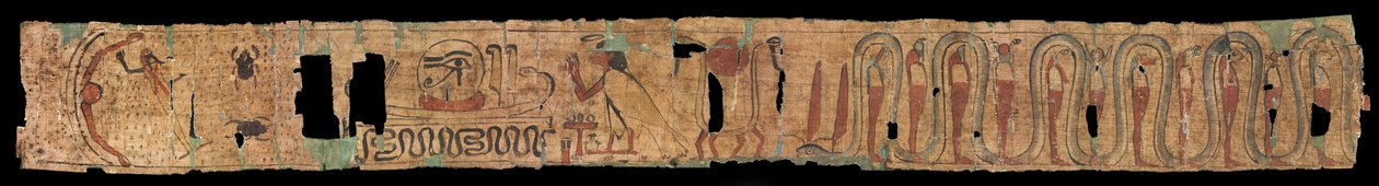 Begravelse papyrus af Unbekannt Unbekannt