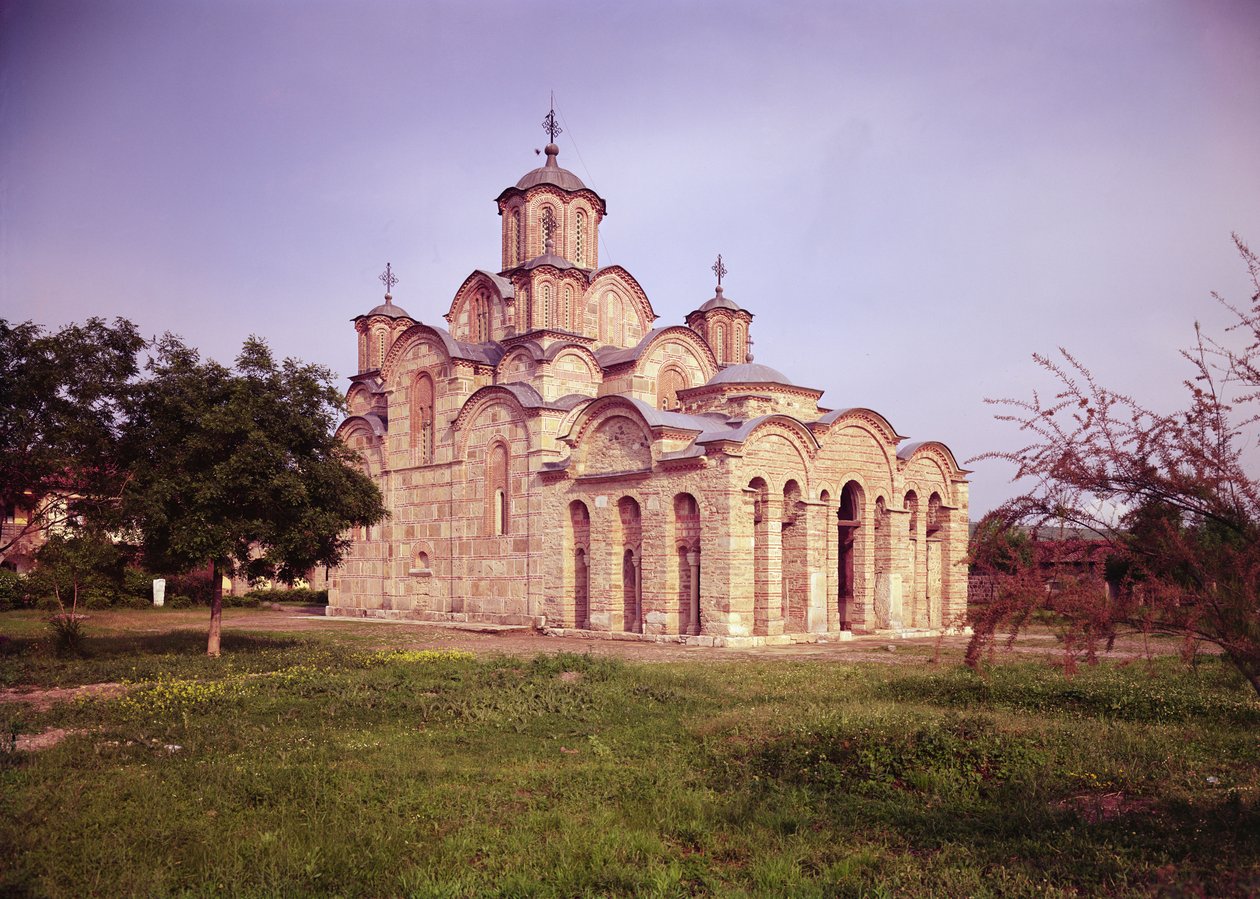 Gracanica-klosteret (foto) af Unbekannt Unbekannt