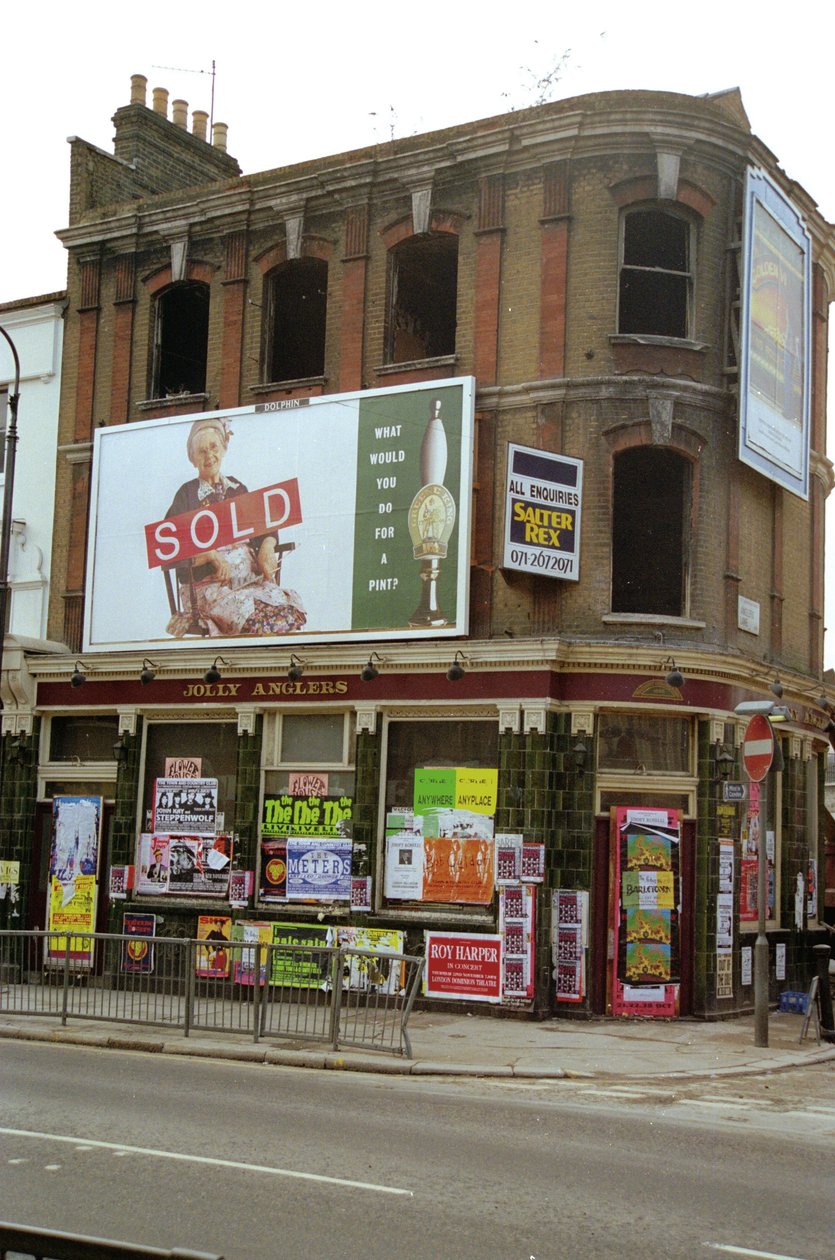 Jolly Anglers pub, Kentish Town, 1991 af Unbekannt Unbekannt