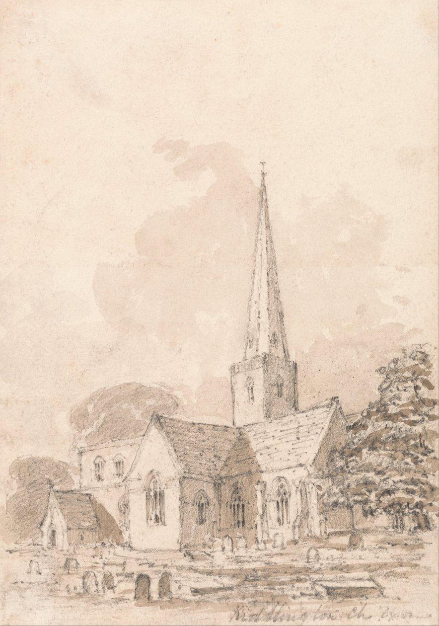 Kidlington Church, Oxfordshire af Unbekannt Unbekannt