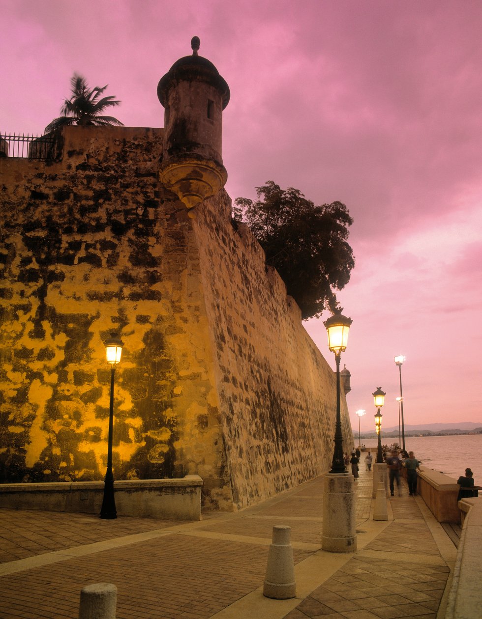 La Fortaleza og Paseo de la Princesa af Unbekannt Unbekannt