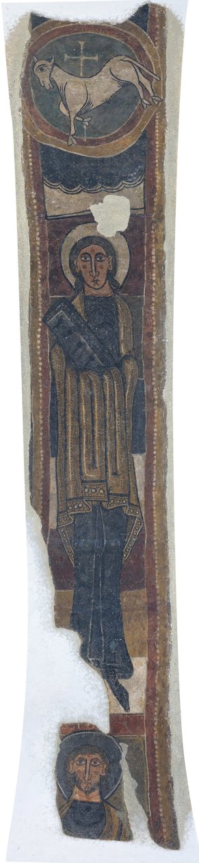 Guds lam og helgener fra Santa Maria de Taüll af Unbekannt Unbekannt
