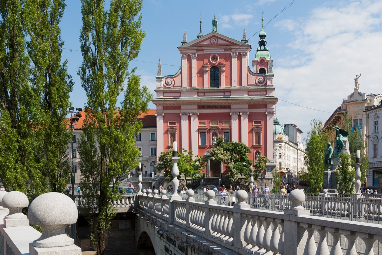 Ljubljana, Slovenien. af Unbekannt Unbekannt