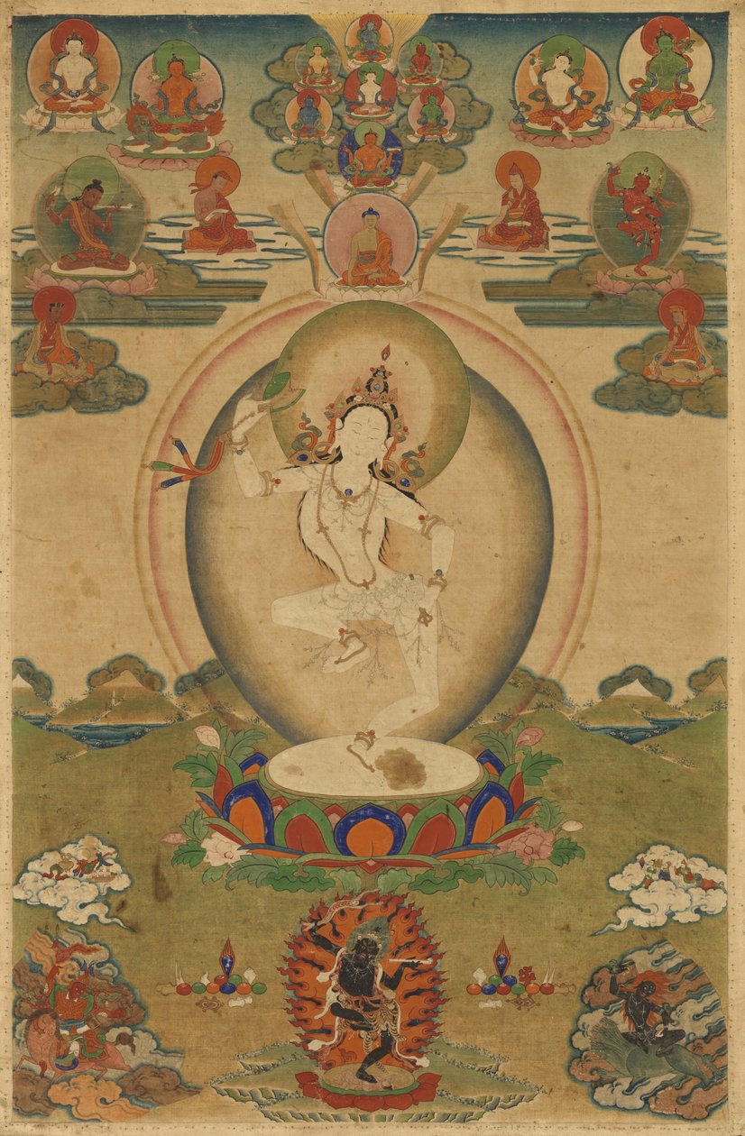 Machig Labdron, den tibetanske yogini af Unbekannt Unbekannt