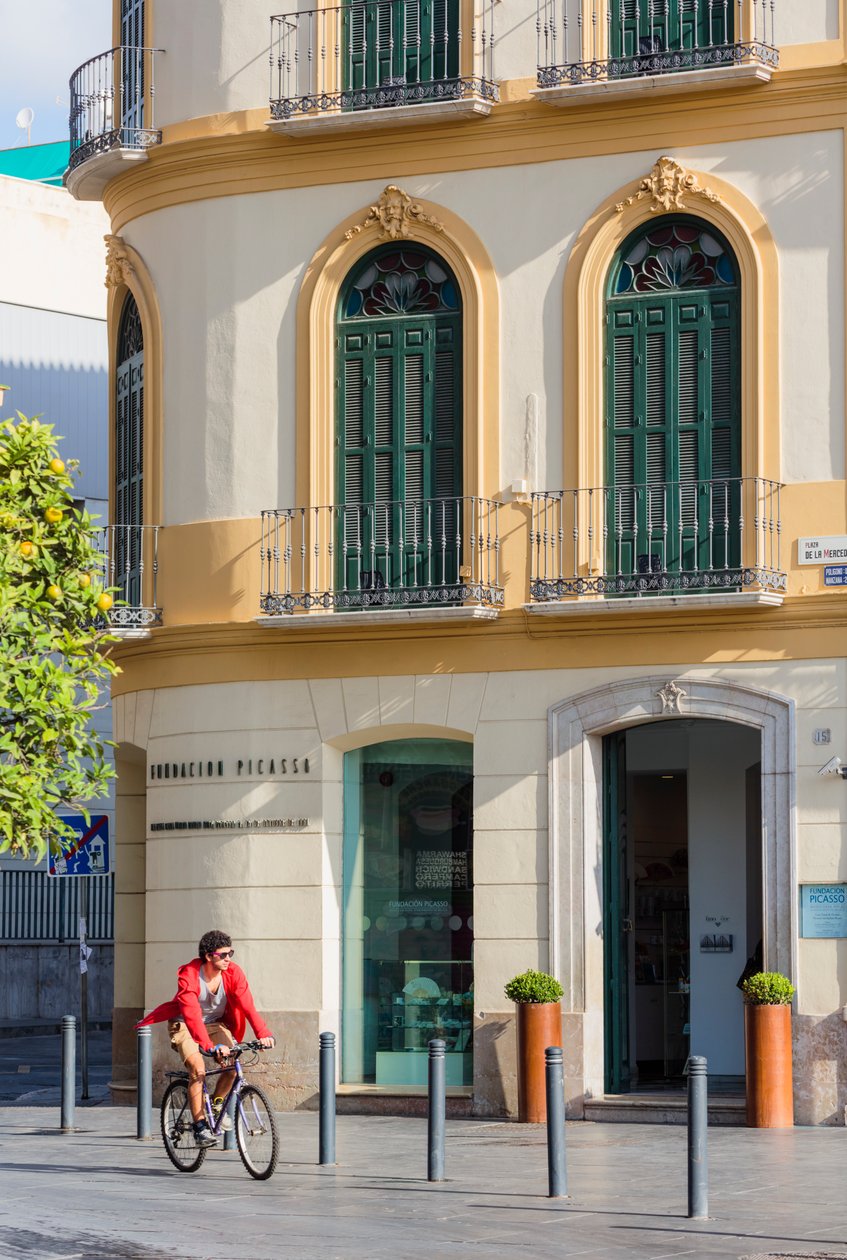 Malaga, Costa del Sol, Spanien. Picassos fødested. af Unbekannt Unbekannt