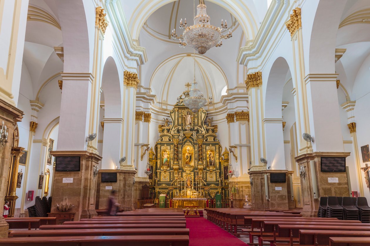 Marbella, Costa del Sol, Spanien. Kirke. af Unbekannt Unbekannt
