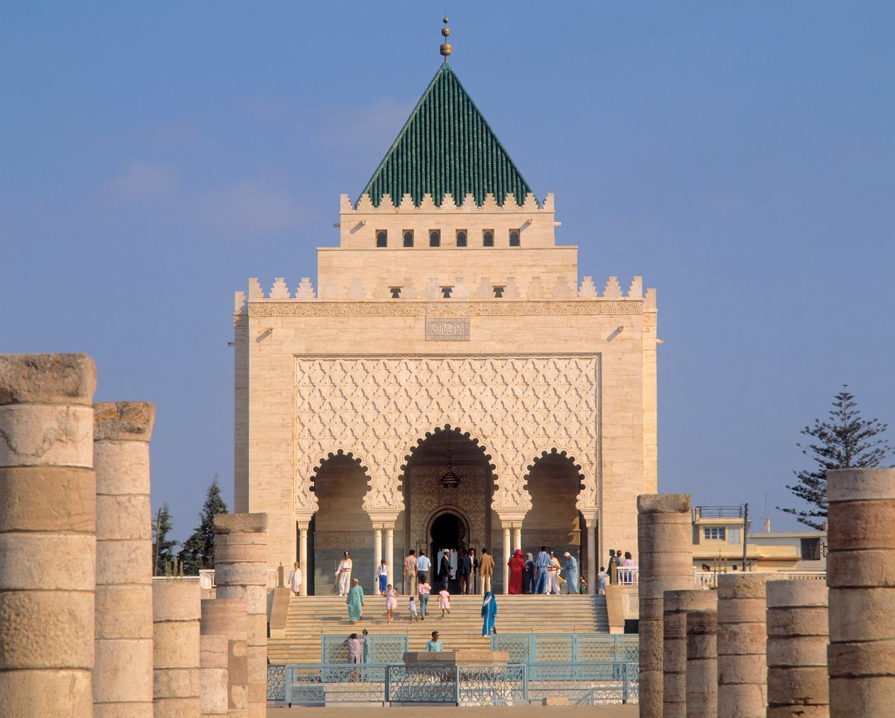 Mausoleum af kong Mohammed V af Unbekannt Unbekannt