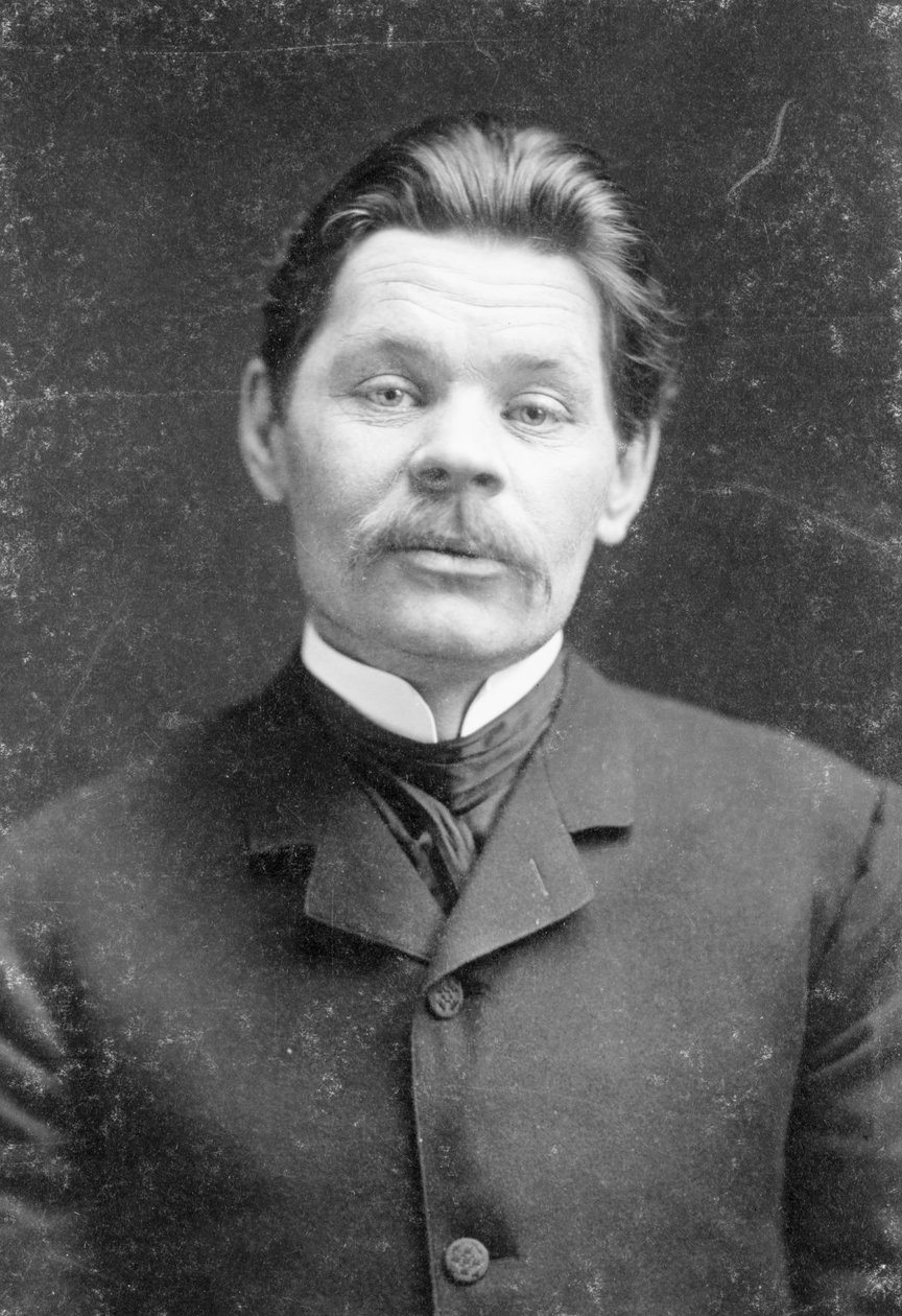 Maksim Gorkij, ca. 1906 af Unbekannt Unbekannt