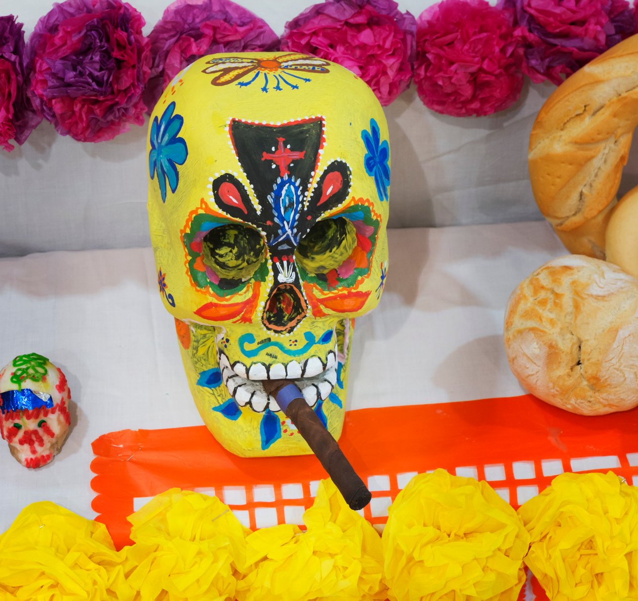 Mexicanske Day of the Dead-figurer. af Unbekannt Unbekannt