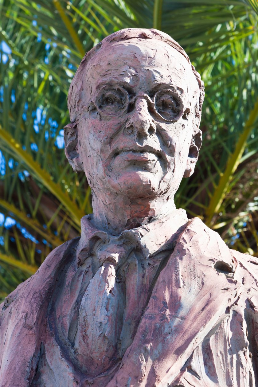 Monument til Blas Infante, Niebla, Huelva-provinsen, Andalusien, det sydlige Spanien. Blas Infante Pérez de Vargas 1885 - 1936. Andalusisk politiker, kendt som Padre de la Patria Andaluza, eller Fader til Anden af Unbekannt Unbekannt