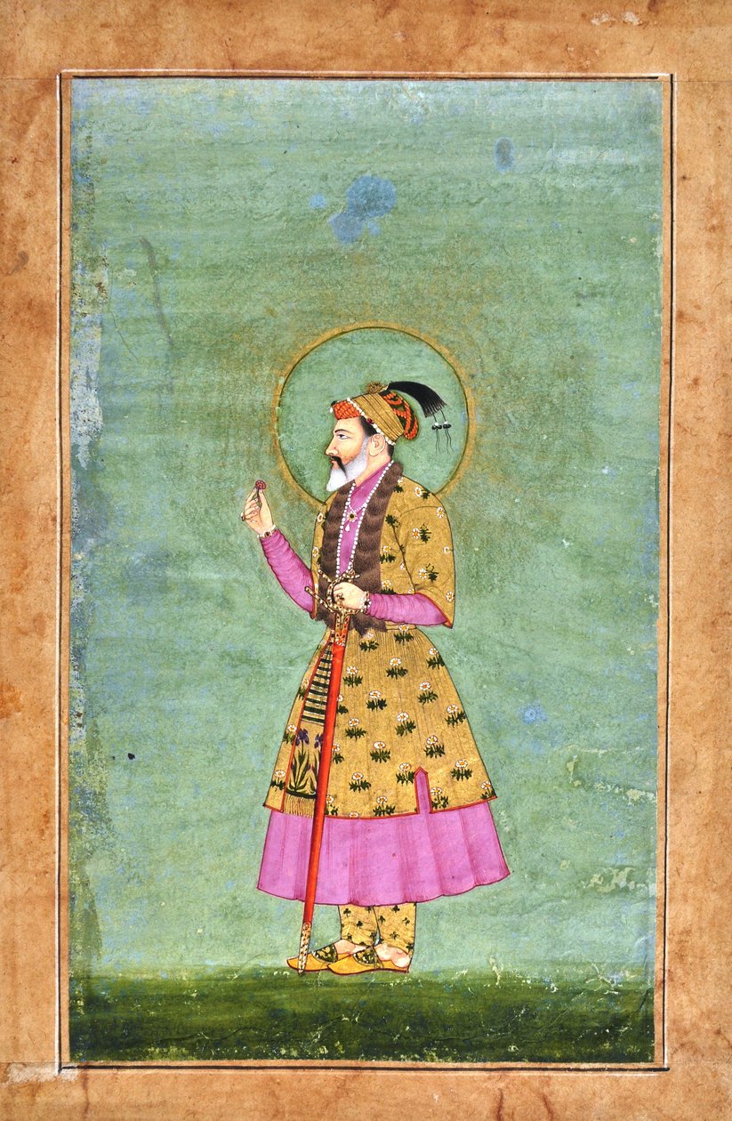 Mughal kejser Shahjahan af Unbekannt Unbekannt
