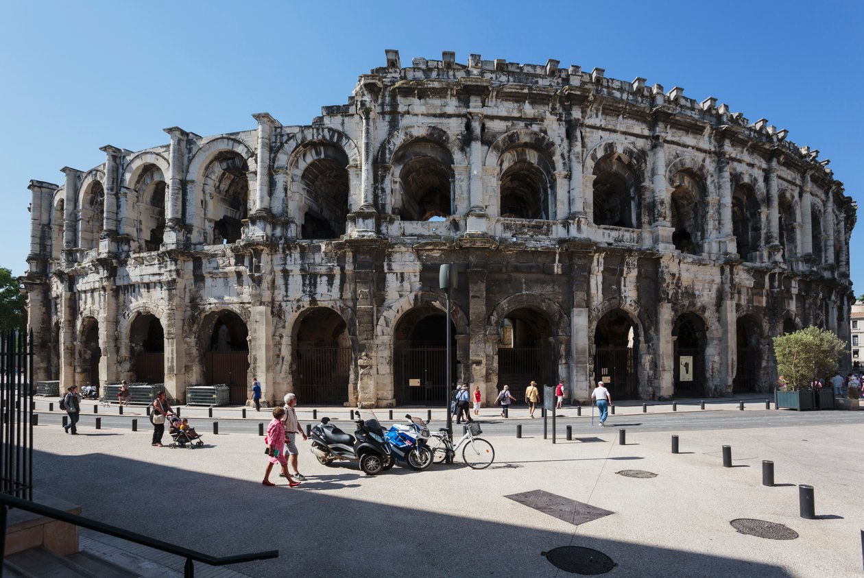 Nimes, Frankrig. romersk amfiteater. af Unbekannt Unbekannt