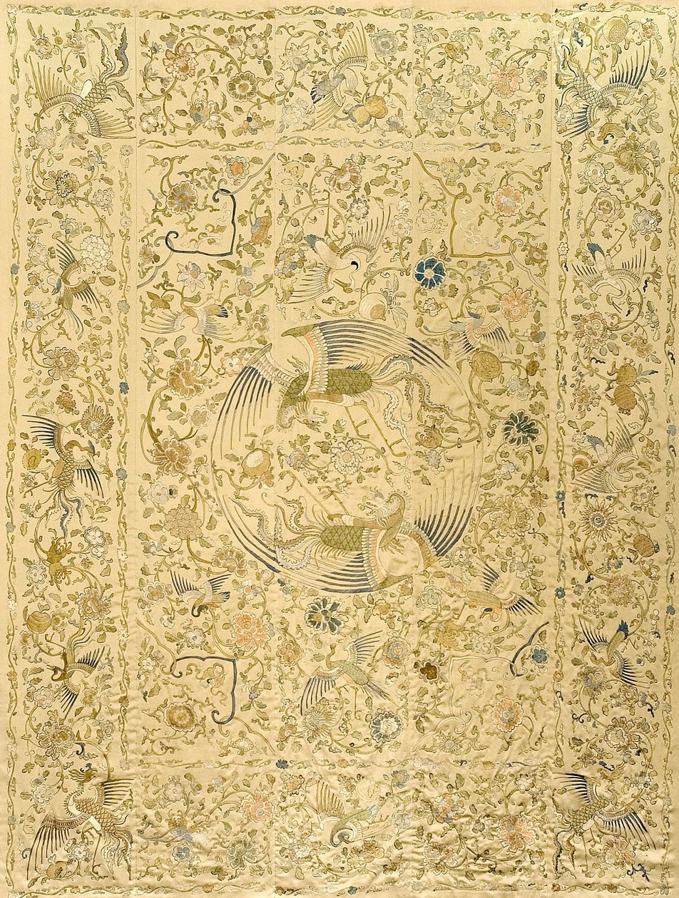 Orientalsk væg hængende Quilt of Queen Marysieka af Unbekannt Unbekannt