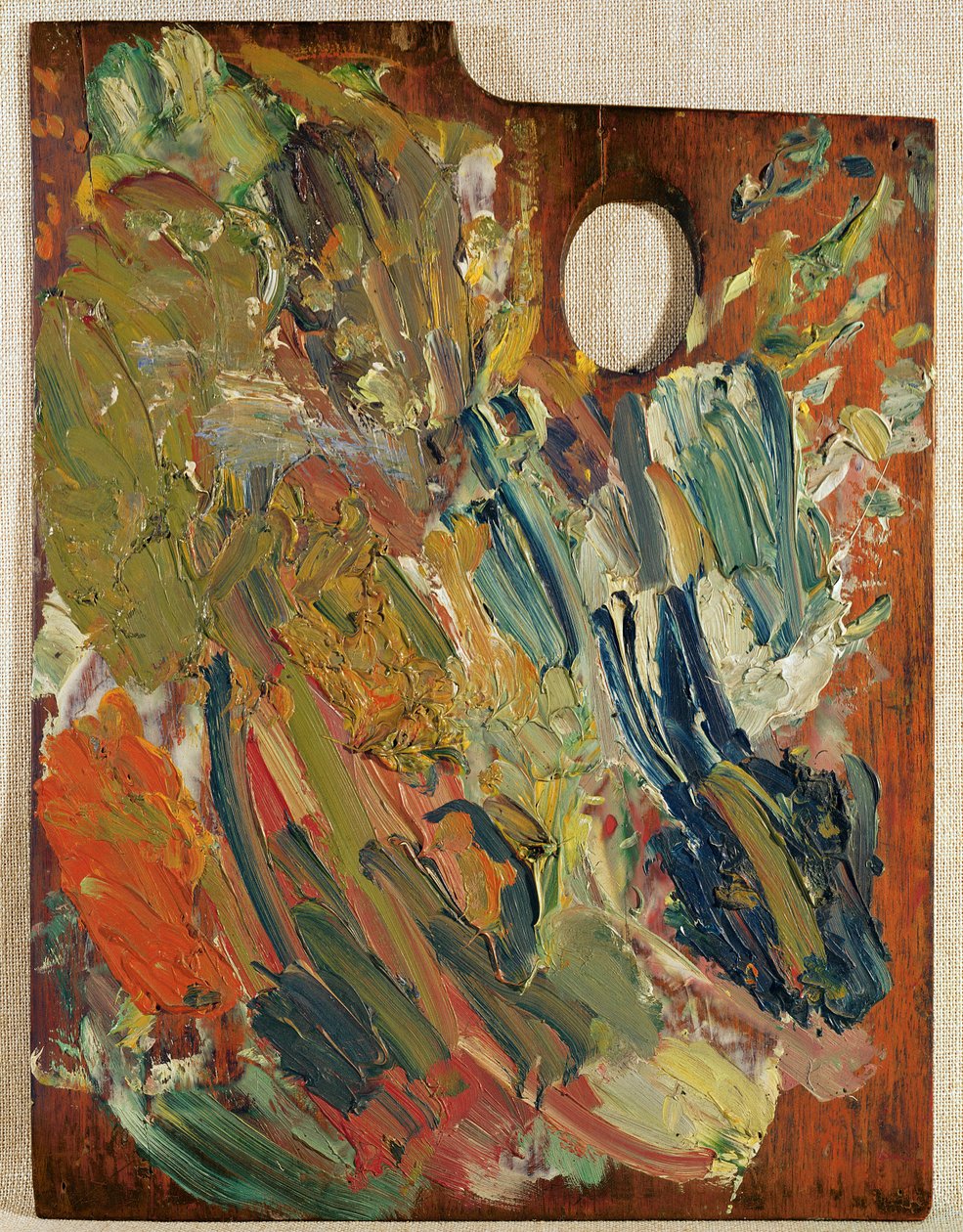 Palette, hvormed van Gogh malede 
