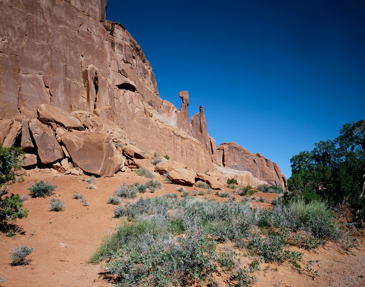 Park Avenue, Arches National Park, Utah af Unbekannt Unbekannt