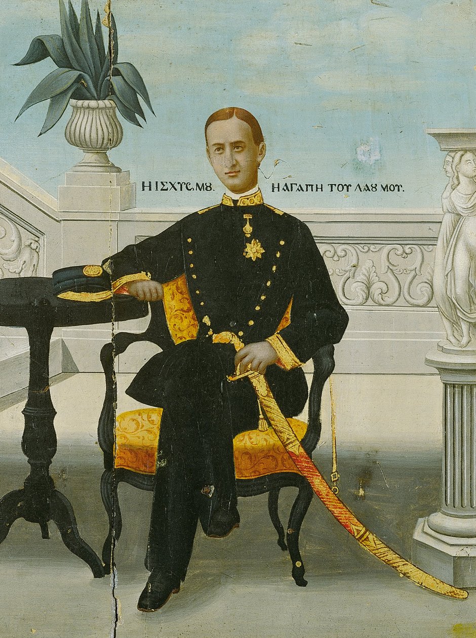 Portræt af George I i de første år af hans regeringstid af Unbekannt Unbekannt