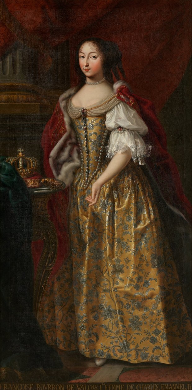 Portræt af Francesca di Valois af Unbekannt Unbekannt
