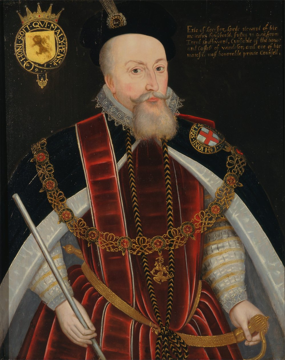 Robert Dudley, jarl af Leicester af Unbekannt Unbekannt