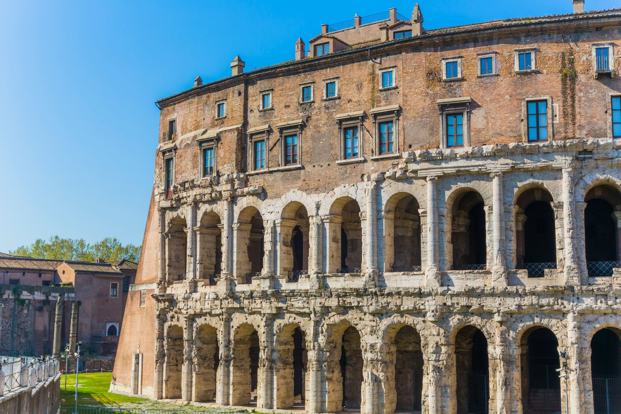 Rom, Italien. Marcellus Teater. af Unbekannt Unbekannt