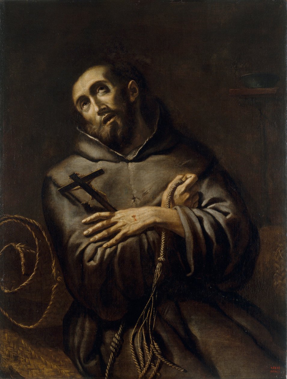 Sankt Frans af Assisi af Unbekannt Unbekannt