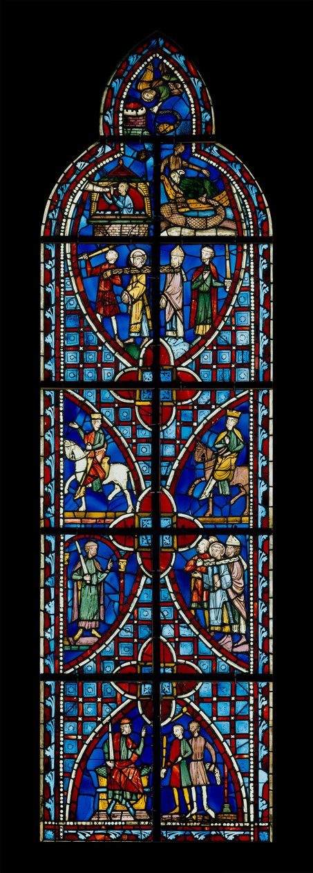 Scener fra legenden om Saint Vincent af Saragossa og hans levnes historie af Unbekannt Unbekannt