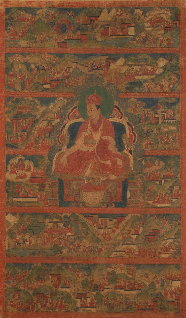 Sharmapa Lama, Chhodang Yeshe Palzang, 5. Shamar Rinpoche (15-16) af Unbekannt Unbekannt