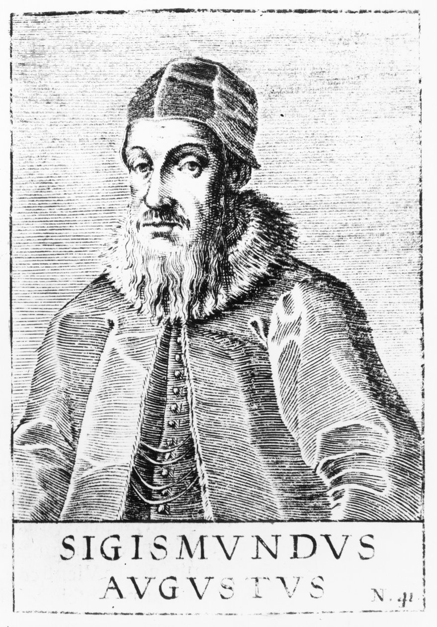 Sigismund II Augustus af Unbekannt Unbekannt