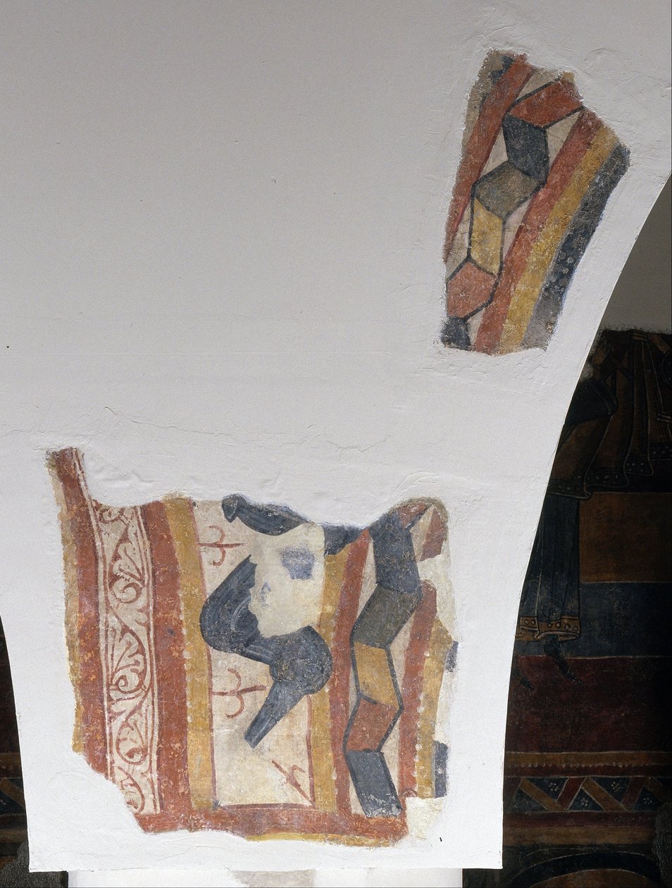 Spandrel dekoration fra Santa Maria de Taüll af Unbekannt Unbekannt