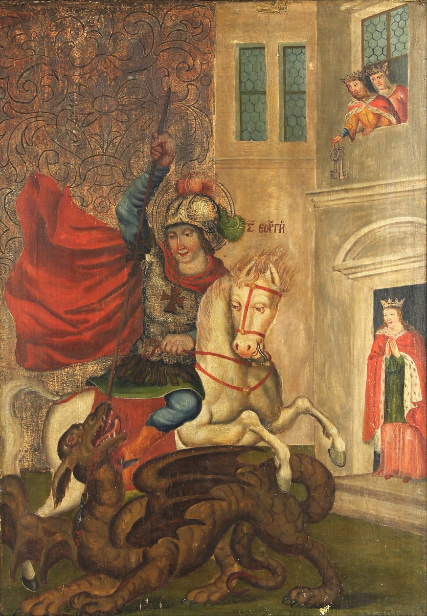 St. George den sejrrige af Unbekannt Unbekannt