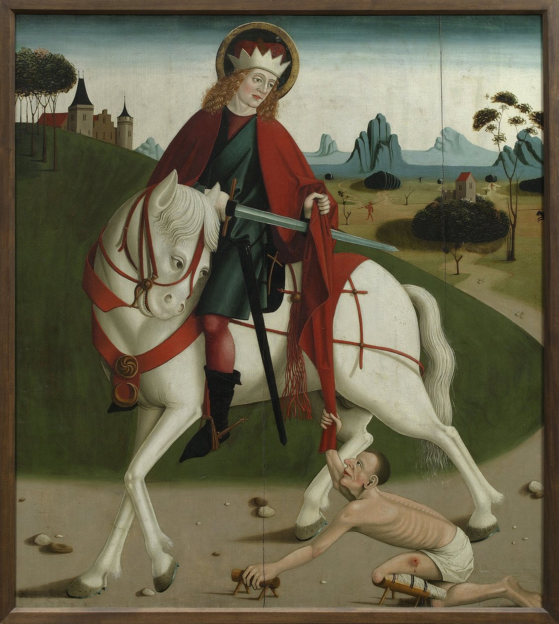 St. Martin og tiggeren af Unbekannt Unbekannt
