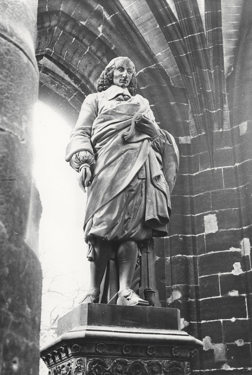 Statue af Blaise Pascal, Paris, Frankrig af Unbekannt Unbekannt