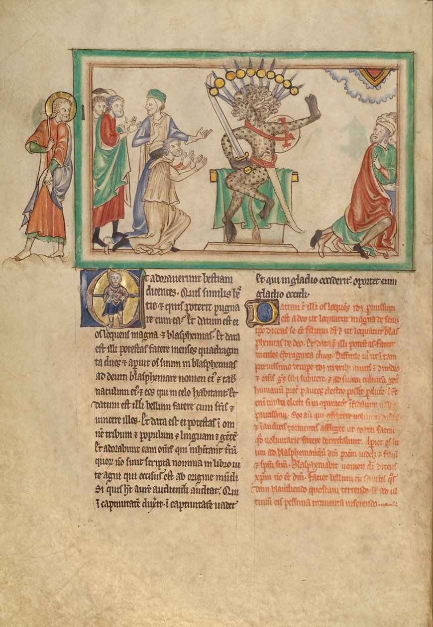 Dyret Enthroned af Unbekannt Unbekannt