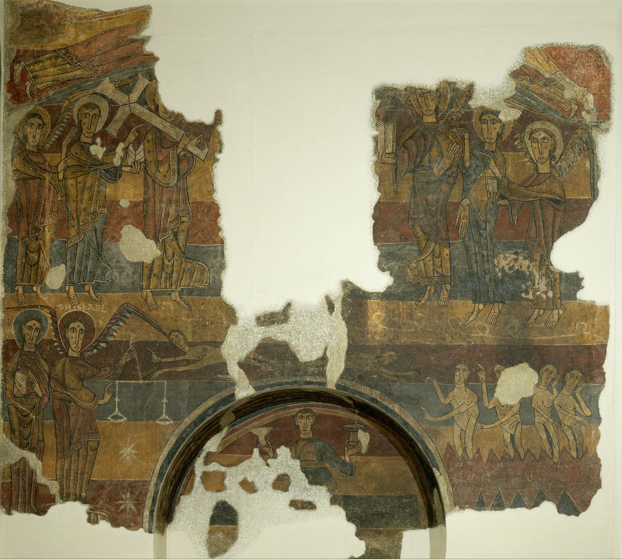 Den sidste dom fra Santa Maria de Taüll af Unbekannt Unbekannt
