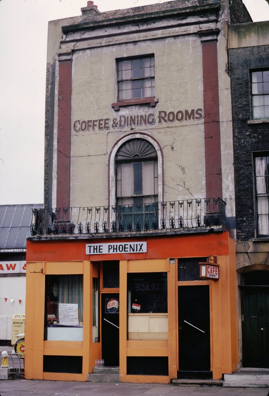 The Phoenix Cafe, Camden Town, 1967 af Unbekannt Unbekannt