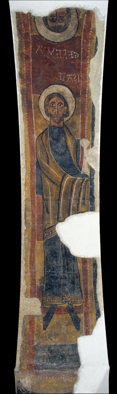 Profeterne Esajas og Jeremias fra Santa Maria de Taüll af Unbekannt Unbekannt