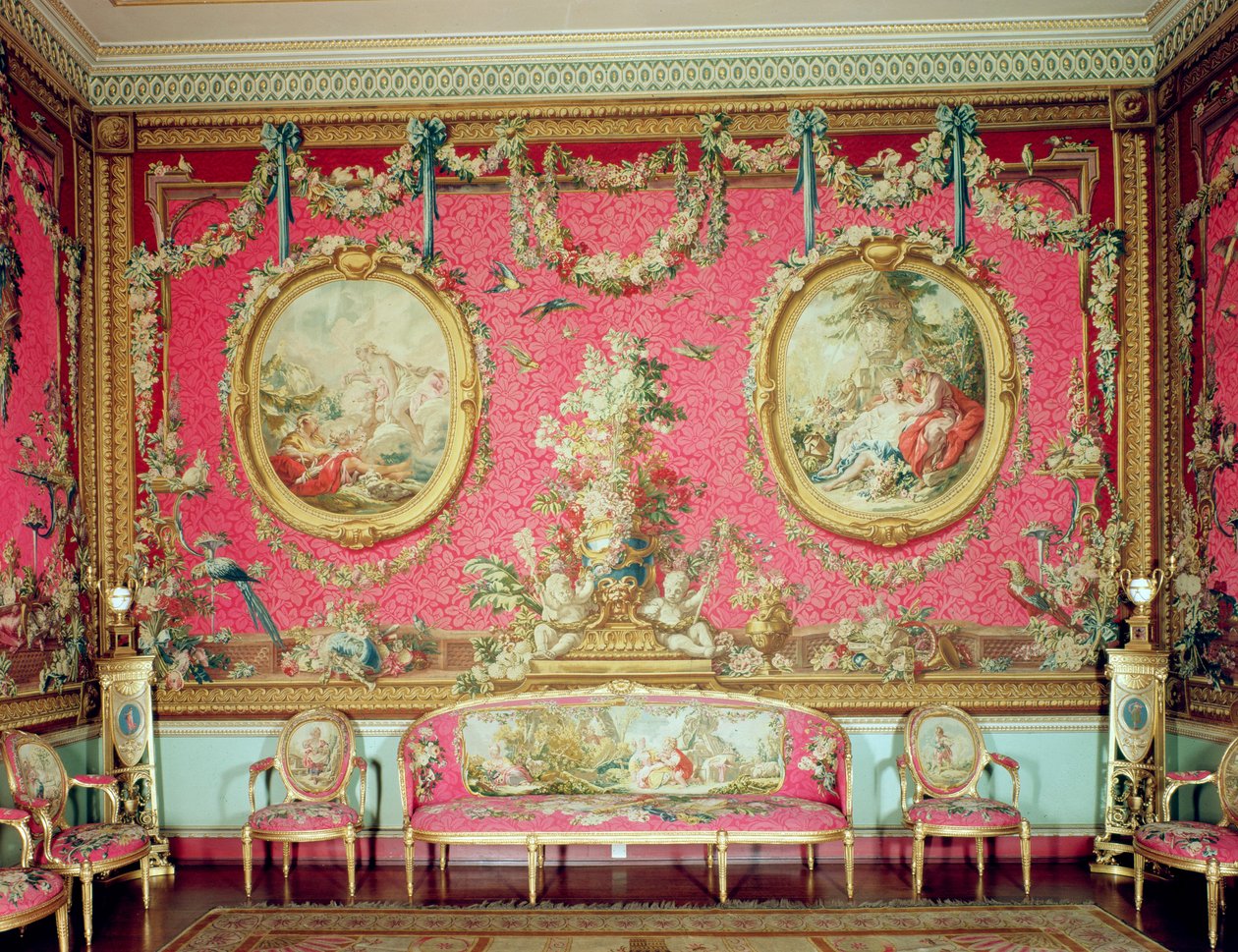 Gobelinrummet, ca. 1763 foto af Unbekannt Unbekannt