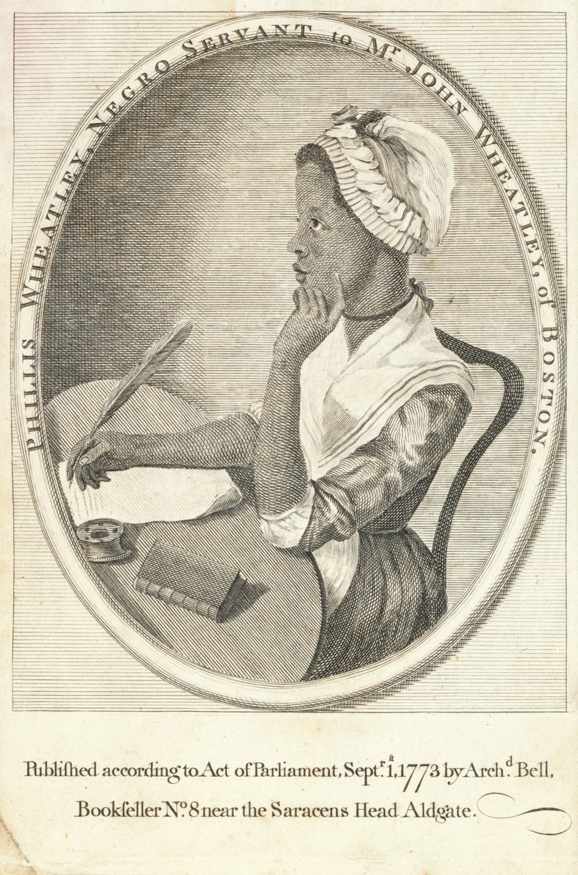 Uidentificeret kunstner - Phillis Wheatley af Unbekannt Unbekannt