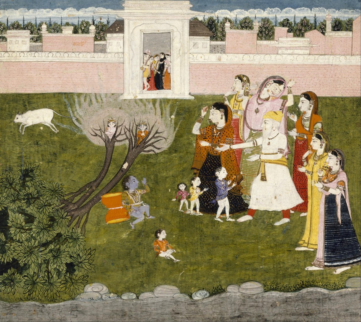 Ukendt indianer - Uden titel (historie om Krishna) af Unbekannt Unbekannt