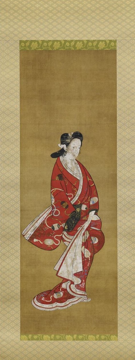 Ukendt japansk - Standing Beauty af Unbekannt Unbekannt