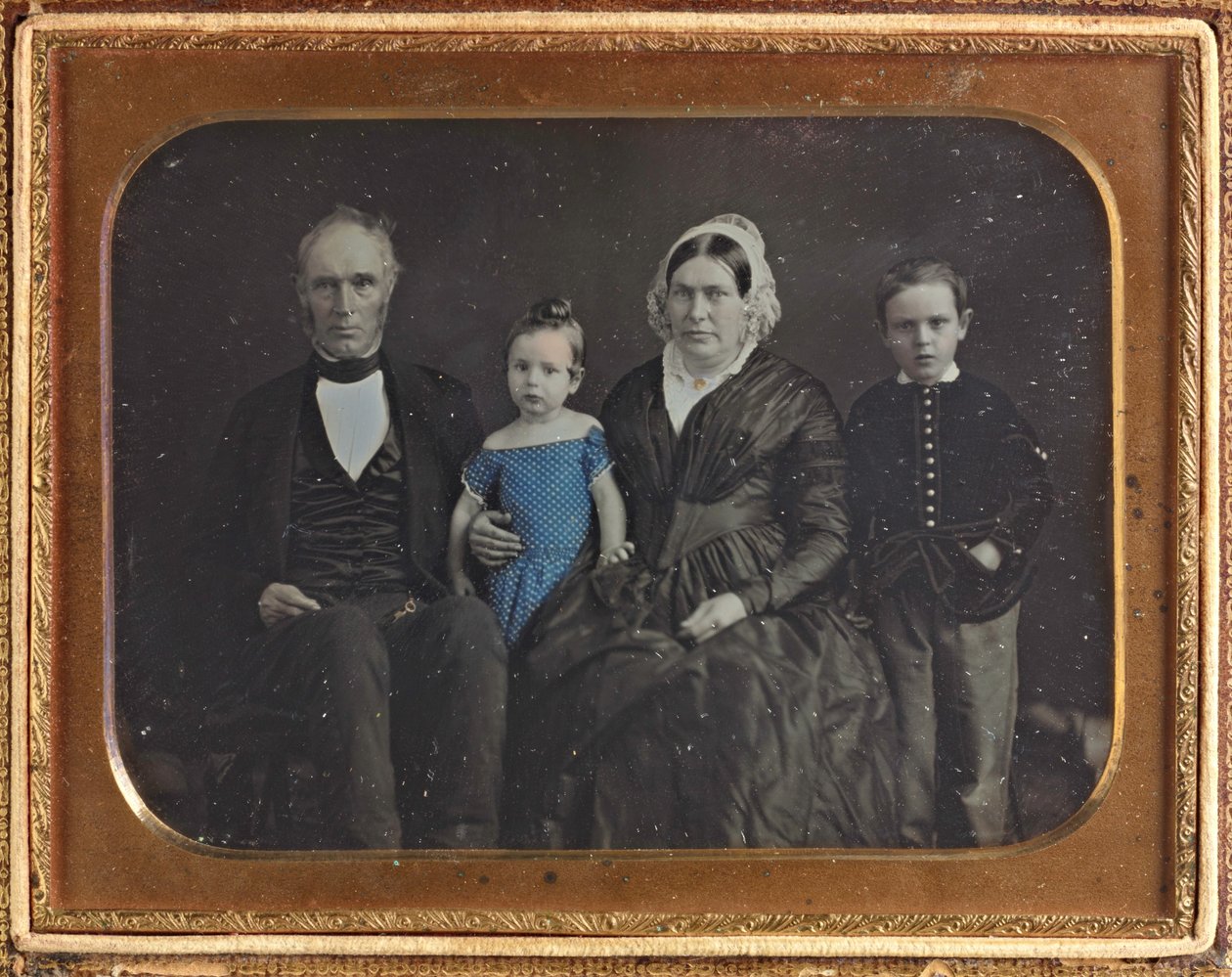 Ukendt, USA - Fru Stanfords mor, far og familie af Unbekannt Unbekannt