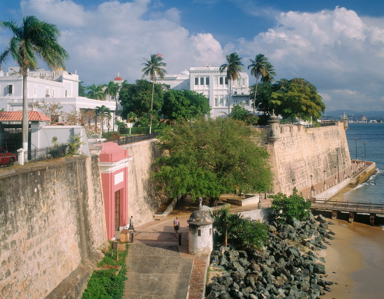 Udsigt over La Fortaleza af Unbekannt Unbekannt