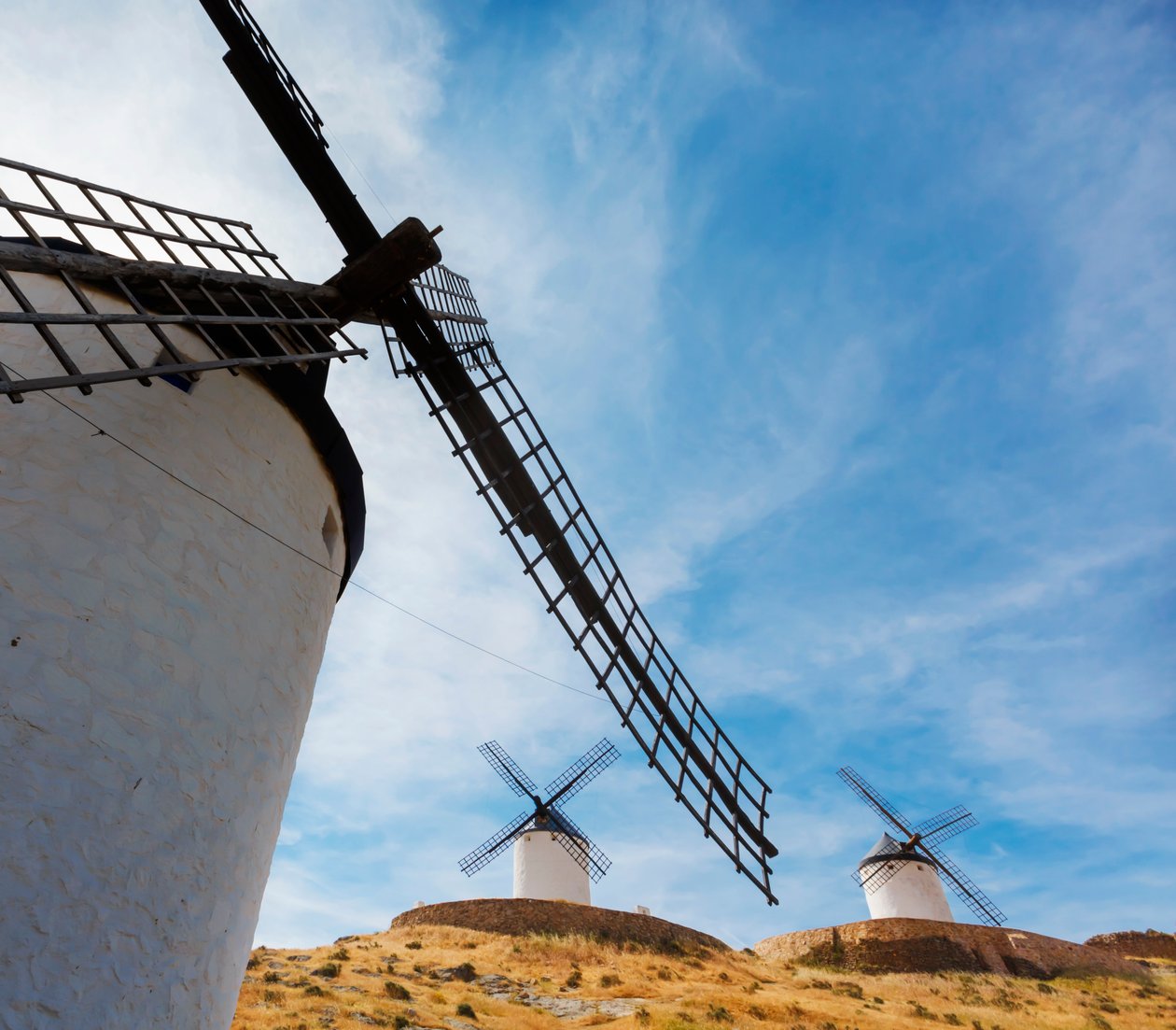 Vindmøller, Consuegra, Spanien af Unbekannt Unbekannt