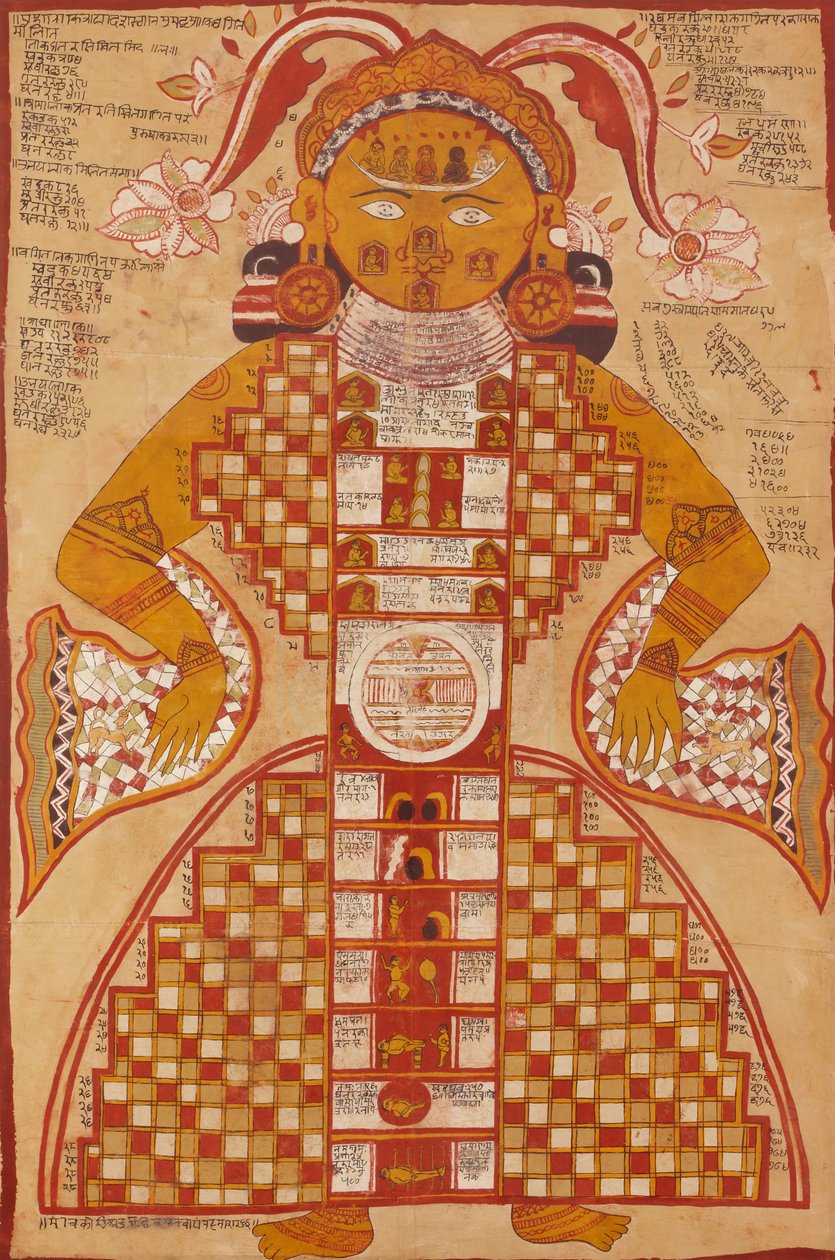 Yantra maleri af Unbekannt Unbekannt