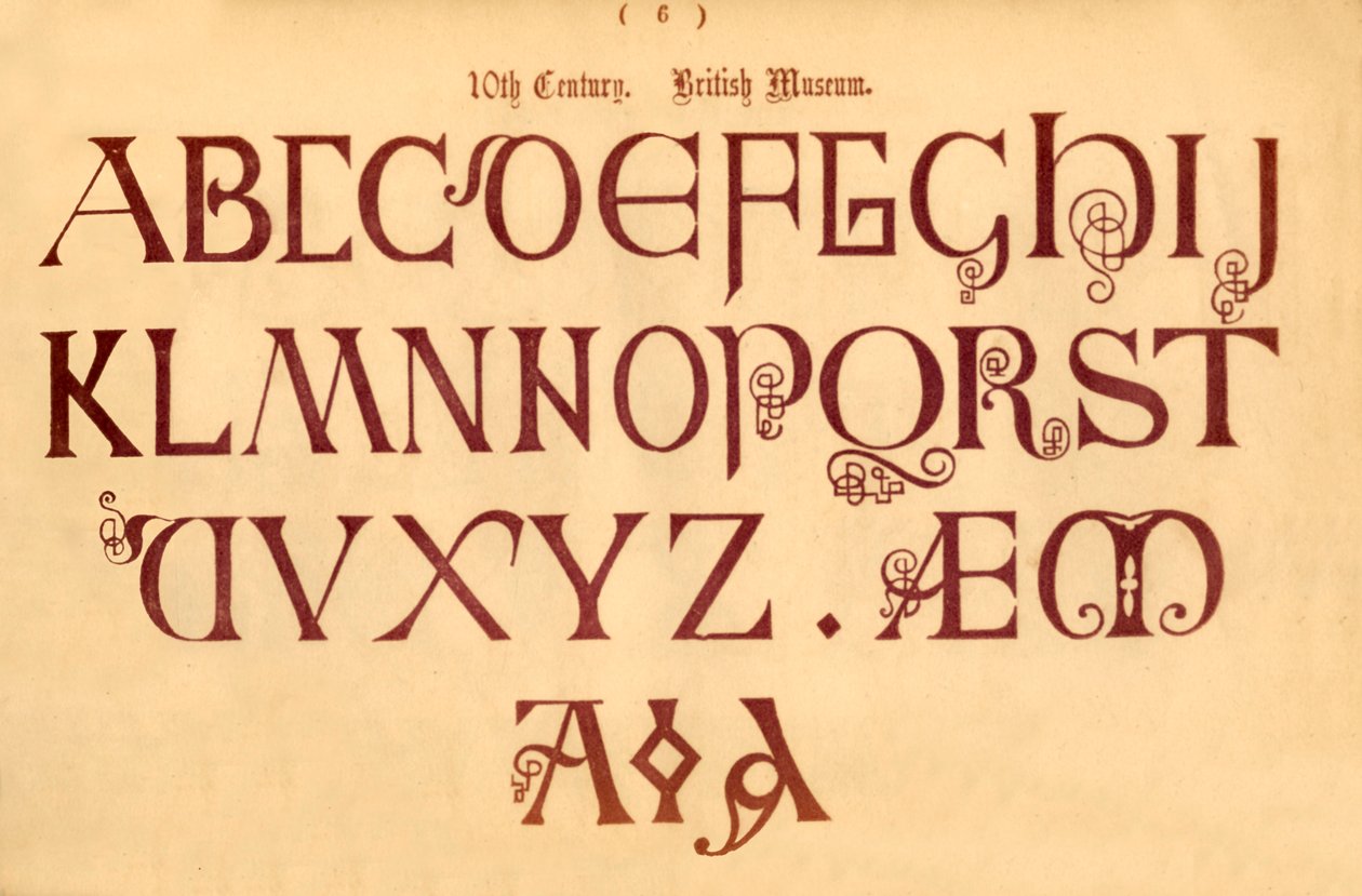10. århundrede. British Museum, 1862 af Unbekannt
